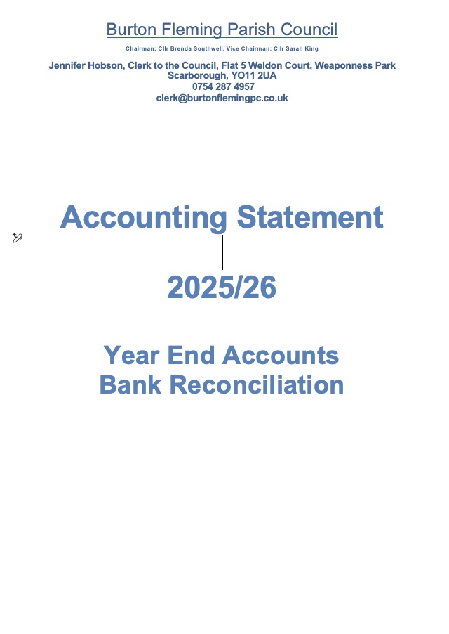 Accounting Statement